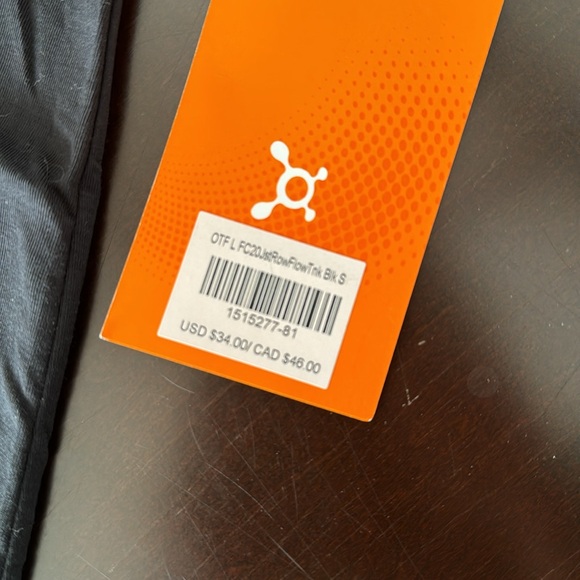 NWT OrangeTheory “Just Row With It” Tank - Picture 2 of 2